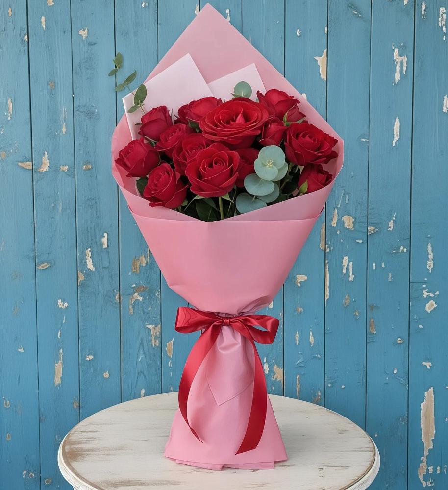 Букет цветов из: Розы в Савинской