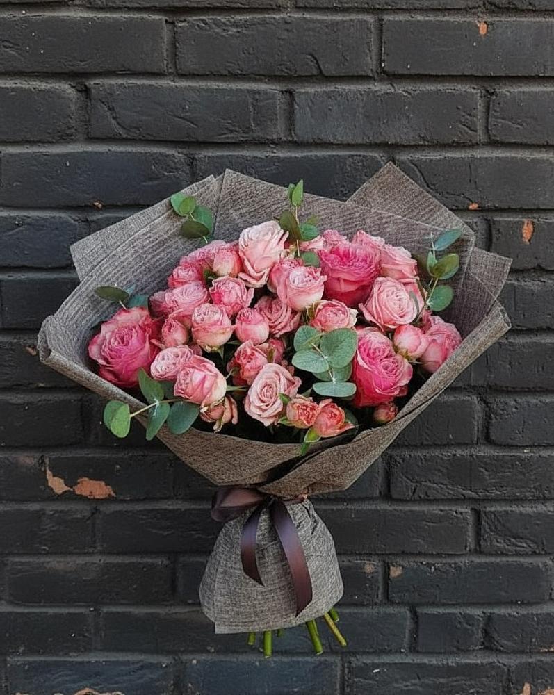 Букет цветов из: Розы в Савинской