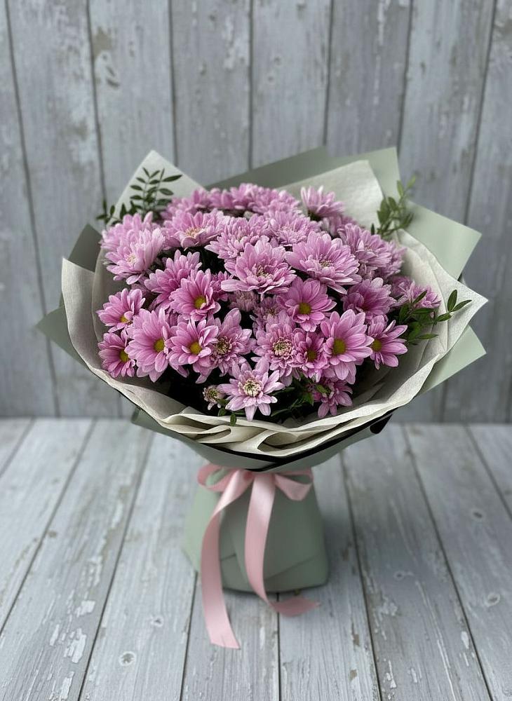 Букет цветов из: Хризантемы в Савинской