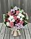 Букет цветов из: Альстромерии, Гвоздики, Розы и Хризантемы в Савинской