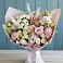 Букет цветов из: Альстромерии и Розы в Савинской