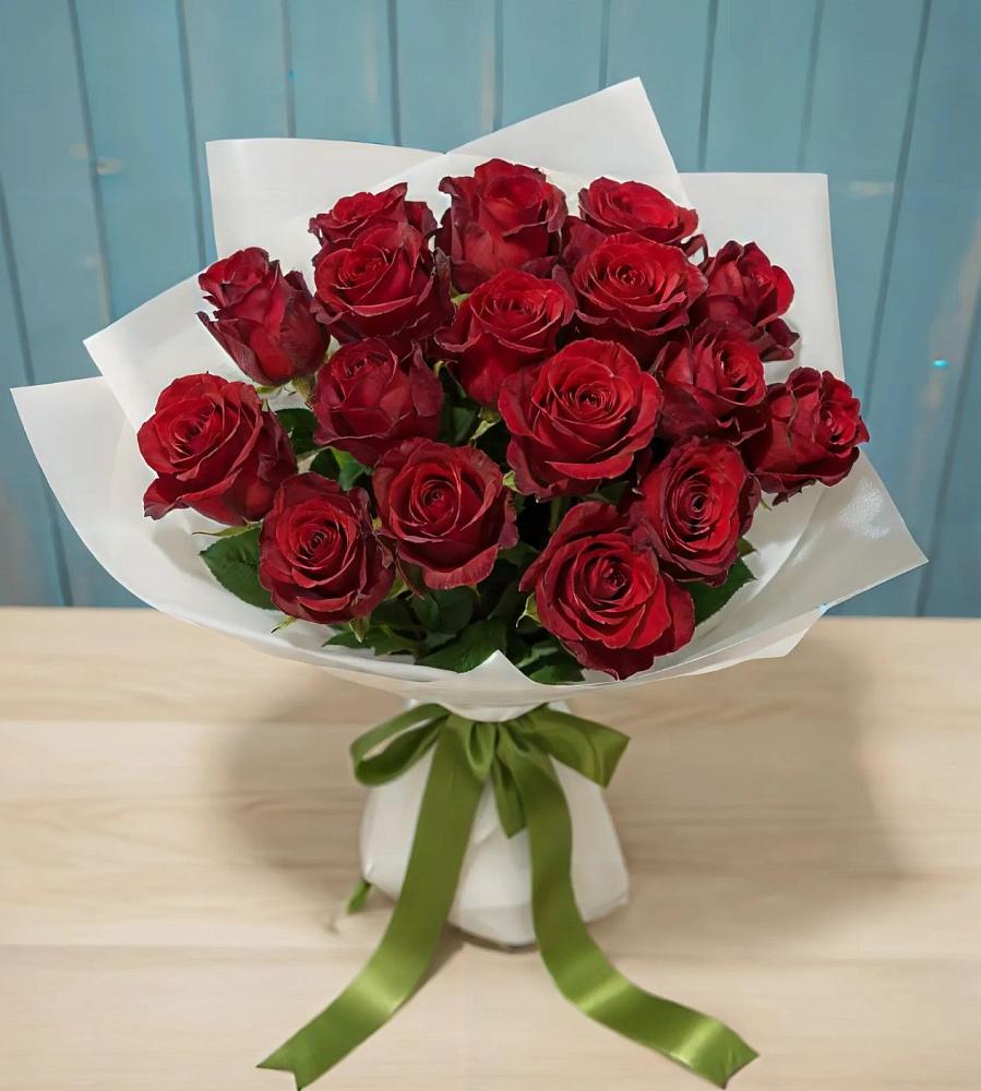 Букет Красные розы в Савинской