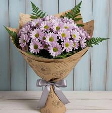 Букет цветов из:  Хризантемы в Савинской