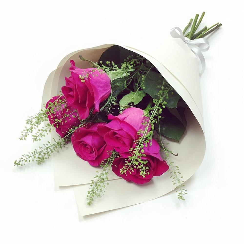 Букет цветов из: Розы в Савинской