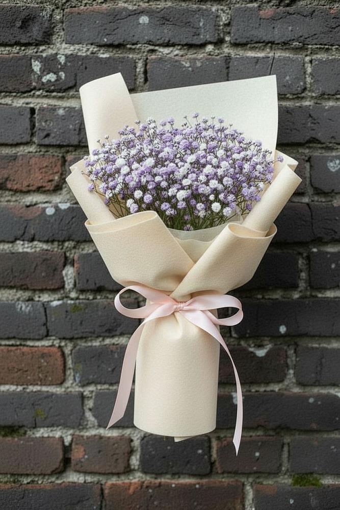 Букет цветов из: Гипсофила в Савинской