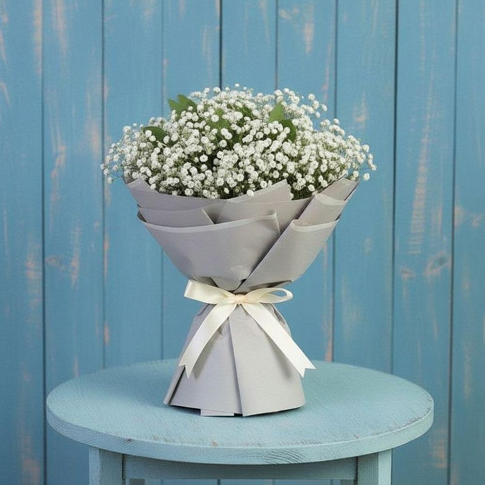 Букет цветов из: Гипсофила в Савинской