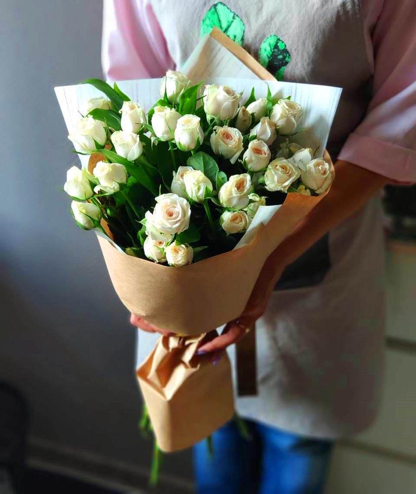 Букет цветов из: Розы в Савинской