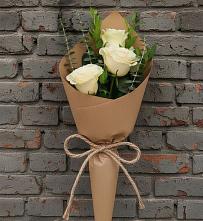 Букет цветов из:  Розы в Савинской