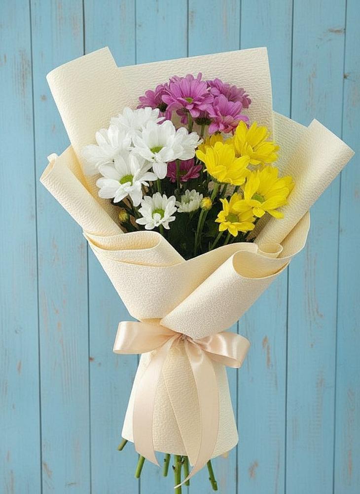 Букет цветов из: Хризантемы в Савинской