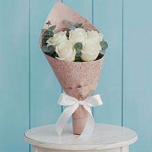 Букет цветов из:  Розы в Савинской