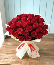 Букет 29 Красных роз в Савинской
