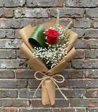 Букет цветов из:  Розы в Савинской