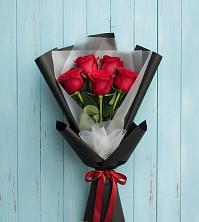 Букет цветов из:  Розы в Савинской