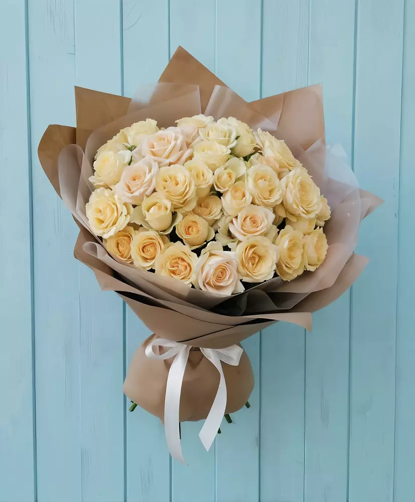 Букет Кремовое облако в Савинской