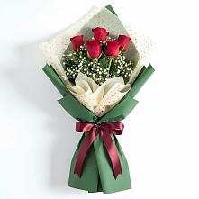 Букет цветов из:  Розы в Савинской