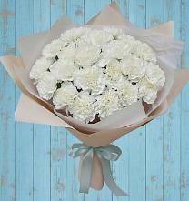 Букет цветов из:  Гвоздики в Савинской