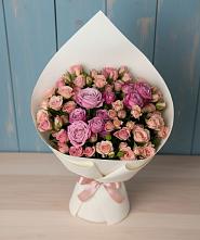 Букет цветов из:  Розы #REPLACE_PRED# Савинской