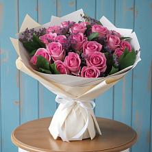 Букет цветов из:  Розы в Савинской